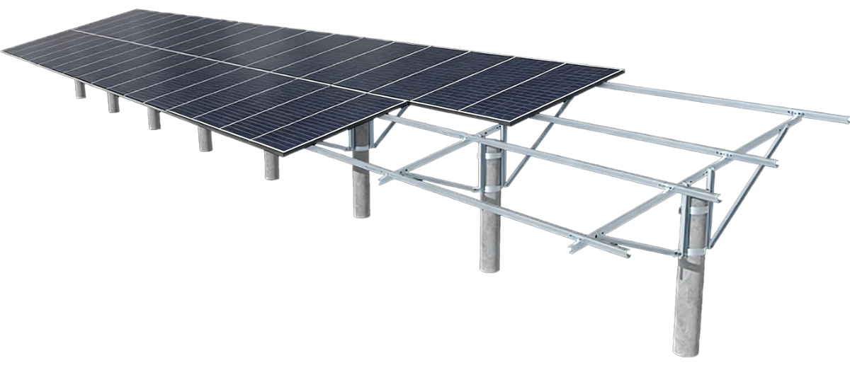 ground mount concrete foundation