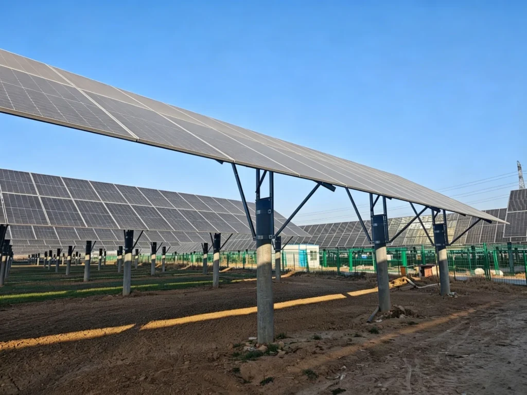 heilongjiang 130mw ground mount project