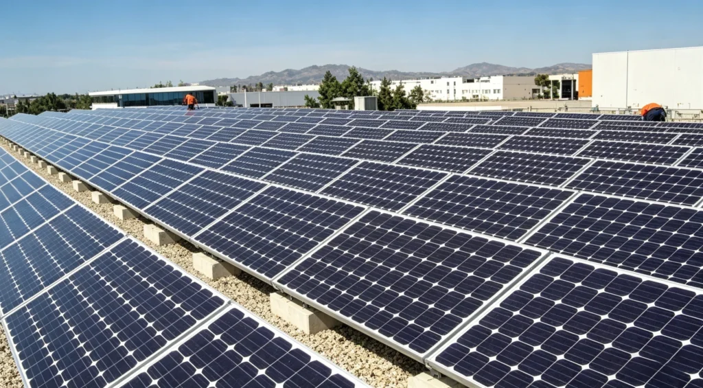 henan rooftop mounting project