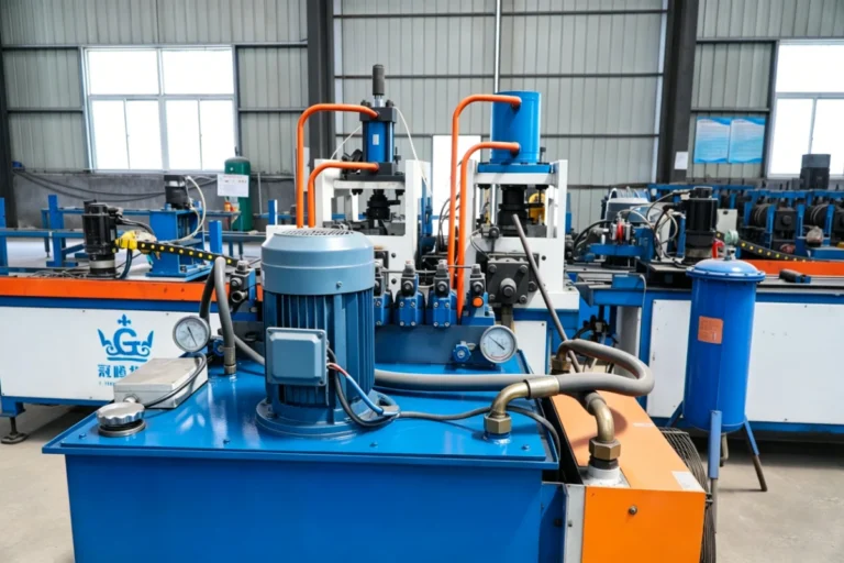 hydraulic press for metal forming