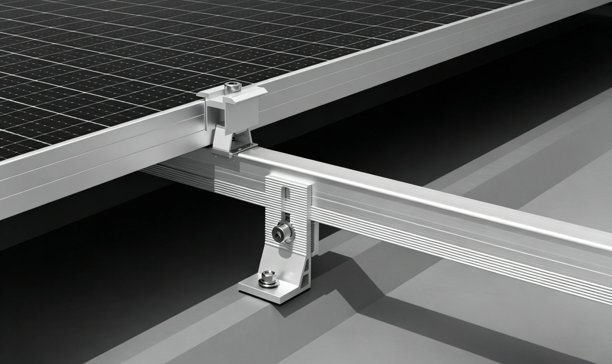 metal roof mounting installation detail