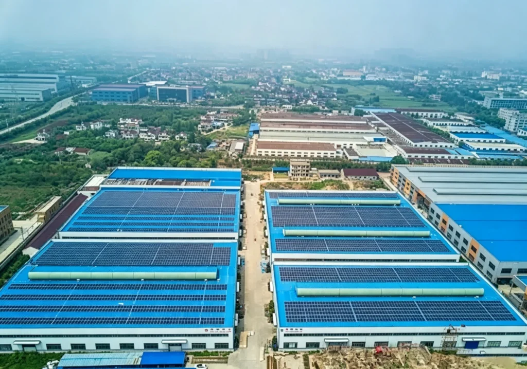 zhejiang rooftop mounting project