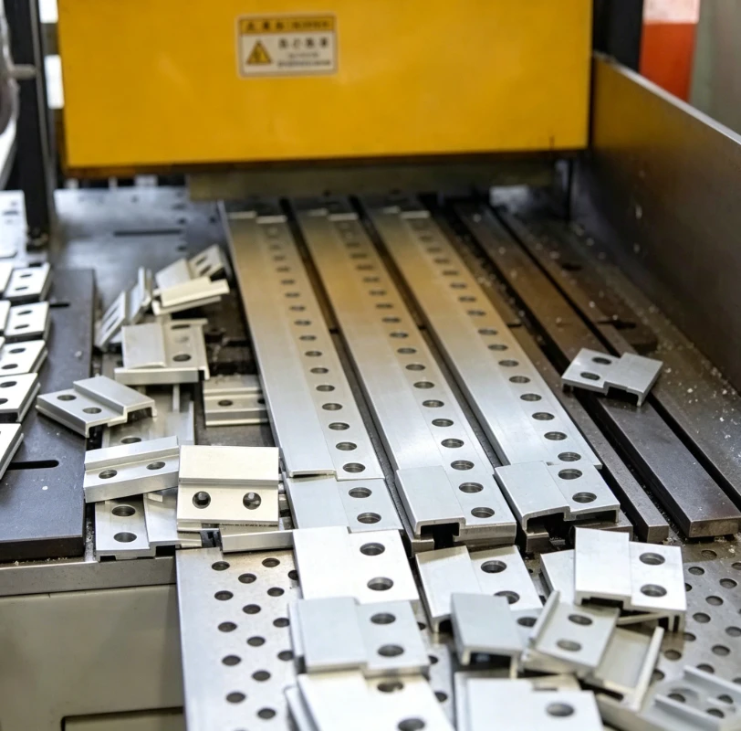 mounting clamp production cutting