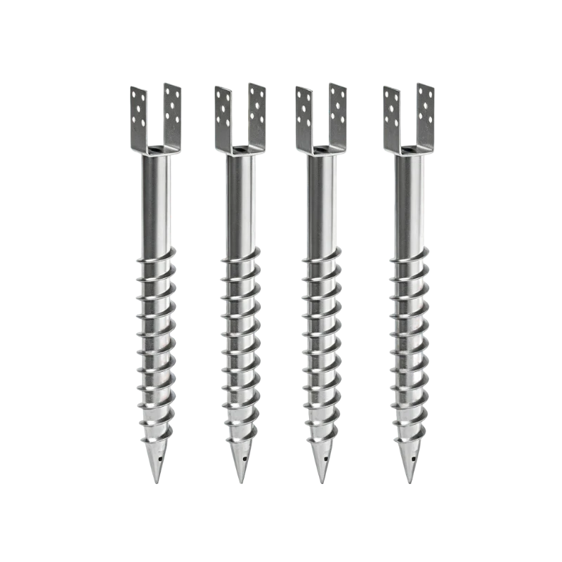 mounting ground screw u plate showcase