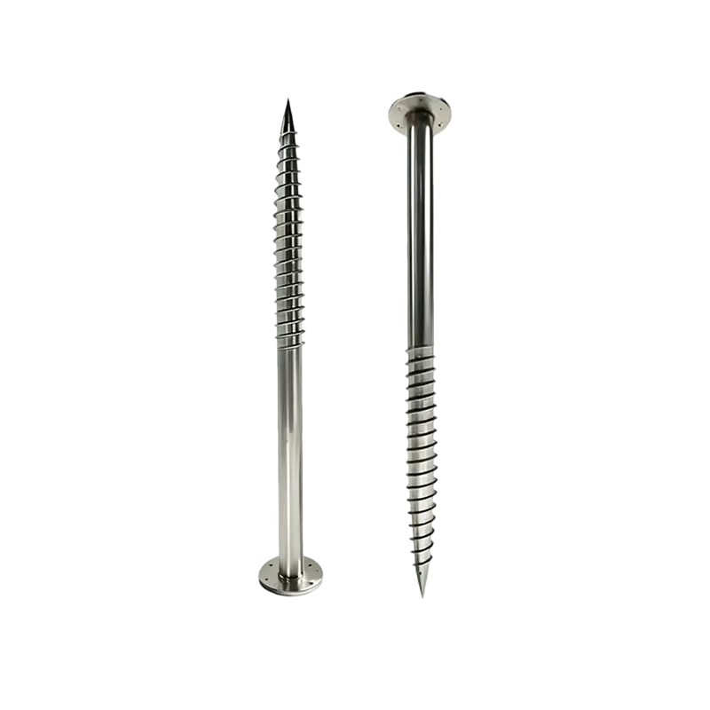 mounting ground screws