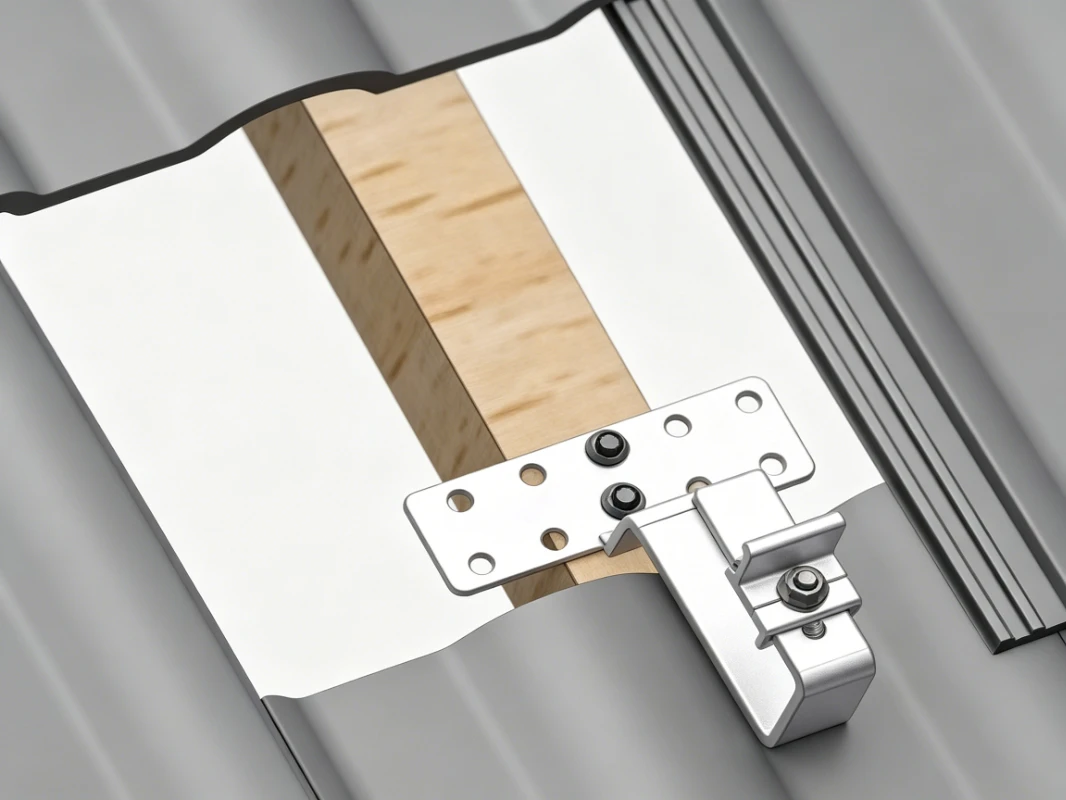 mounting roof hook installation step 02 fix hook to rafter