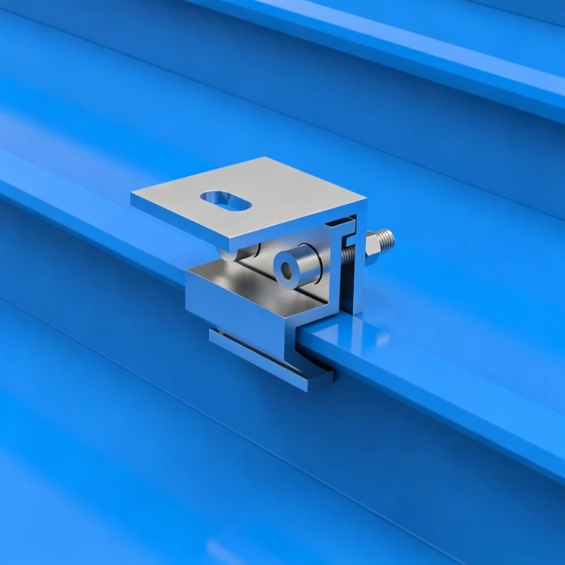 mounting standing seam clamp showcase