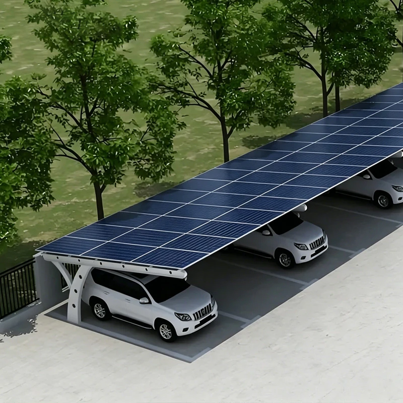 steel profile carport structure overview